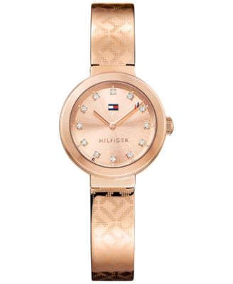 tommy rose gold watch
