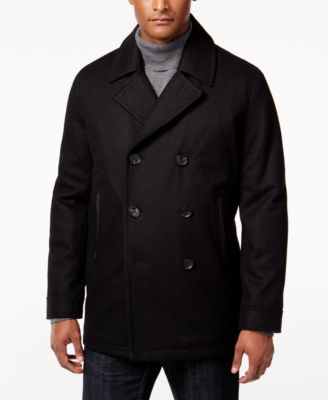 macy's double breasted coat