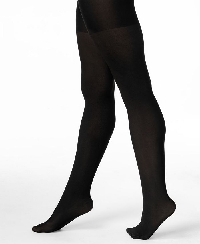 SPANX Women's Opaque Reversible Tummy Control Tights, also available in