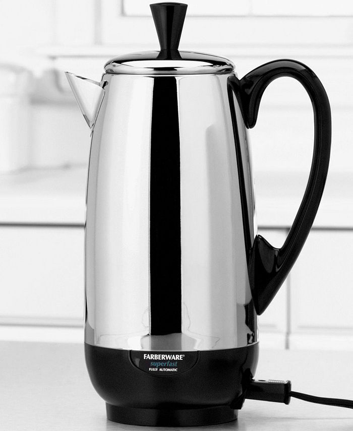Farberware 12Cup Percolator, Stainless Steel, FCP412 & Reviews