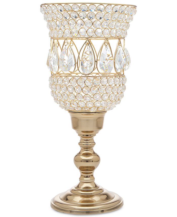 Godinger Lighting By Design Crystal Hurricane Candle Holder Reviews Candle Holders Home Decor Macy S