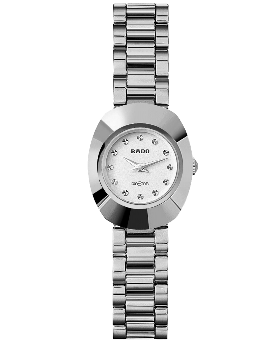 Rado Watch, Womens Original White Dial Bracelet R12697013