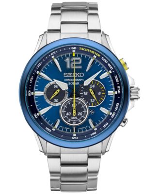 Seiko Men's Solar Chronograph Jimmie 