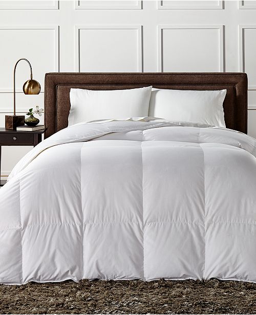 Charter Club European White Down Heavyweight Twin Comforter Created For Macy S Reviews Comforters Bed Bath Macy S