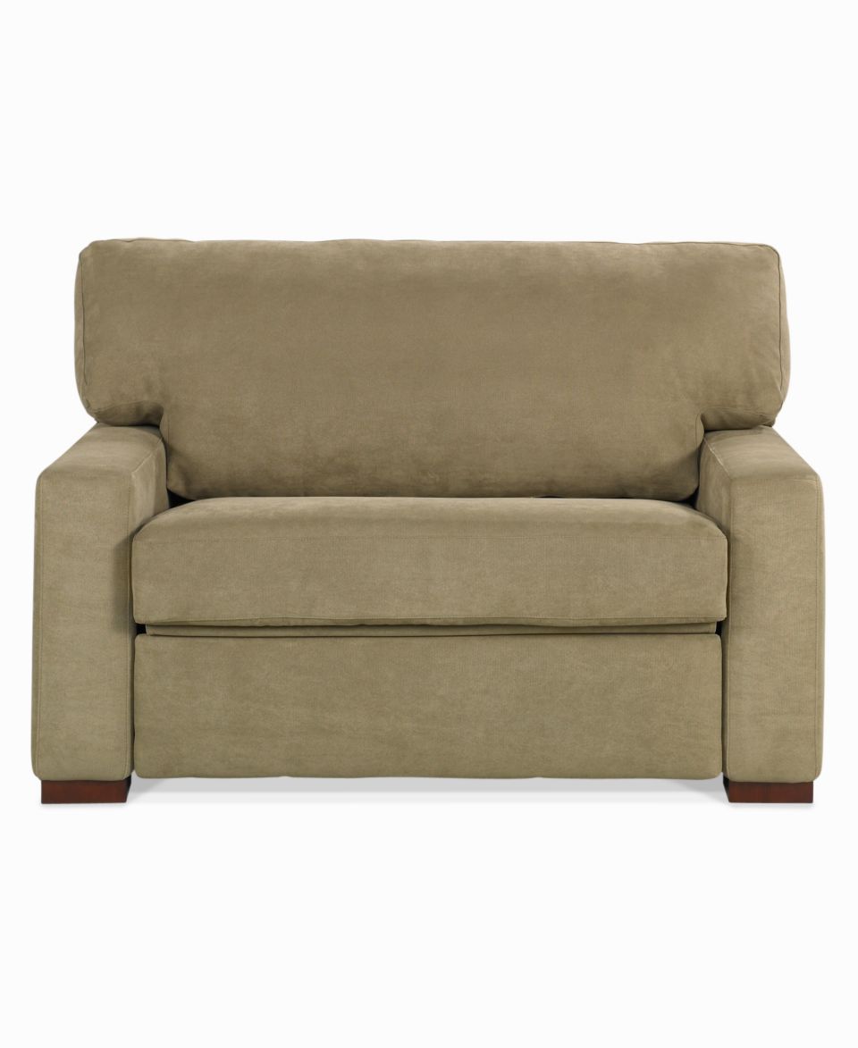 Alexis Fabric Sofa Bed, Twin Sleeper 55W x 41D x 37H