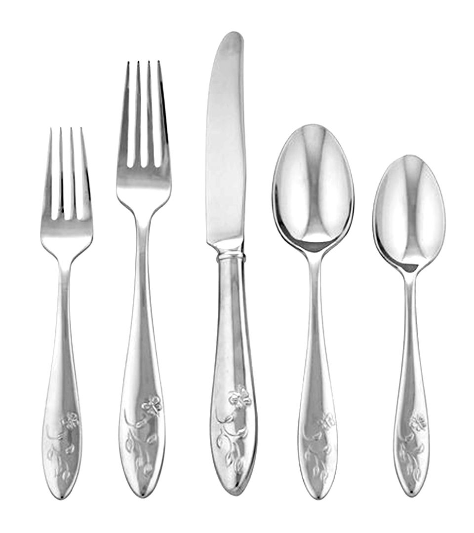 Mikasa Flatware 18/10, Pure Red 5 Piece Place Setting   Flatware