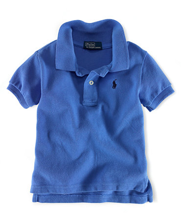 Polo Ralph Lauren Baby Boy Pique Short Sleeve Polo Shirt - Kids - Macy's
