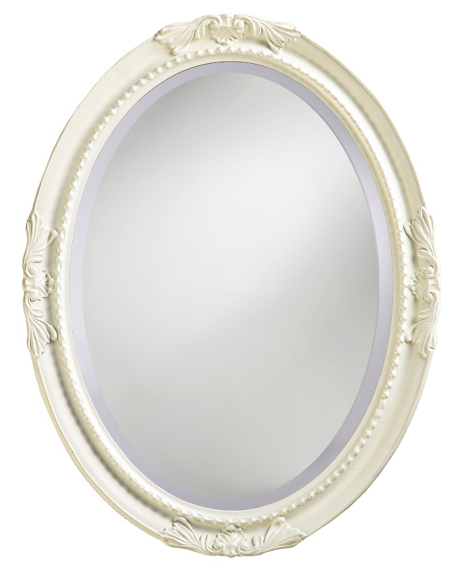 Howard Elliott Queen Ann Antique White Mirror   Mirrors   for the