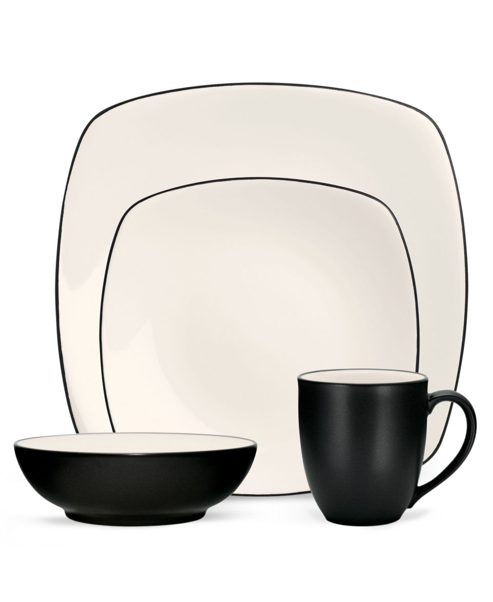 Noritake Dinnerware, Colorwave Chocolate Square Collection   Casual