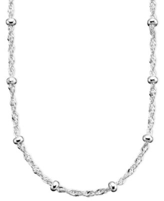 Giani Bernini Sterling Silver Necklace 