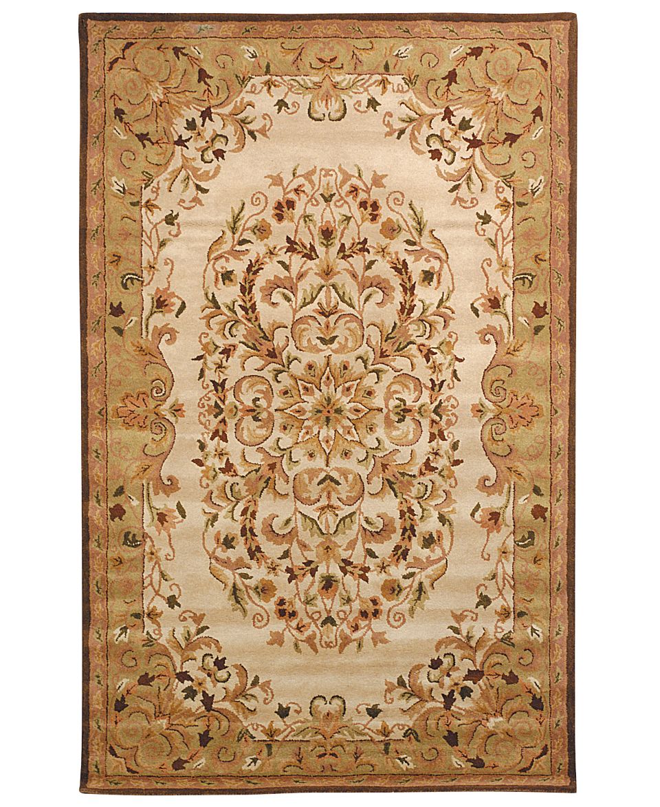 MANUFACTURERS CLOSEOUT Safavieh Area Rug, Heritage HG640A Beige