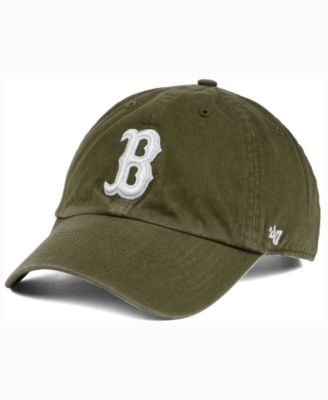 red sox cap white