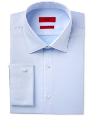 hugo boss french cuff shirt