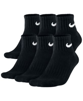 nike men's quarter socks