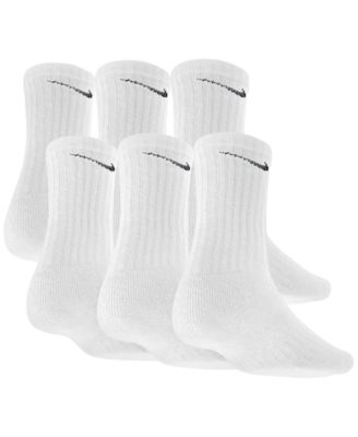 white nikes socks