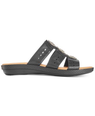 easy street nori slide sandals
