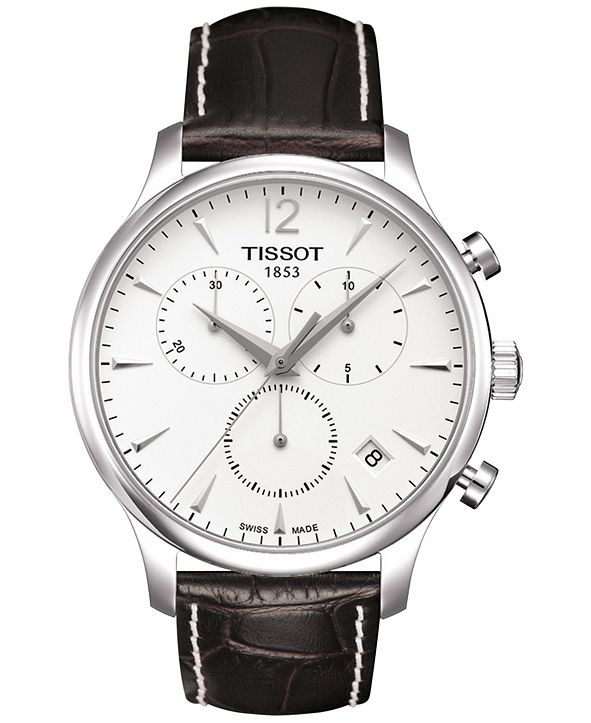Tissot Men's Swiss Chronograph T-Classic Tradition Brown  