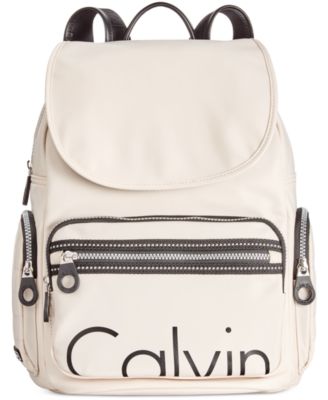 calvin klein athleisure nylon backpack