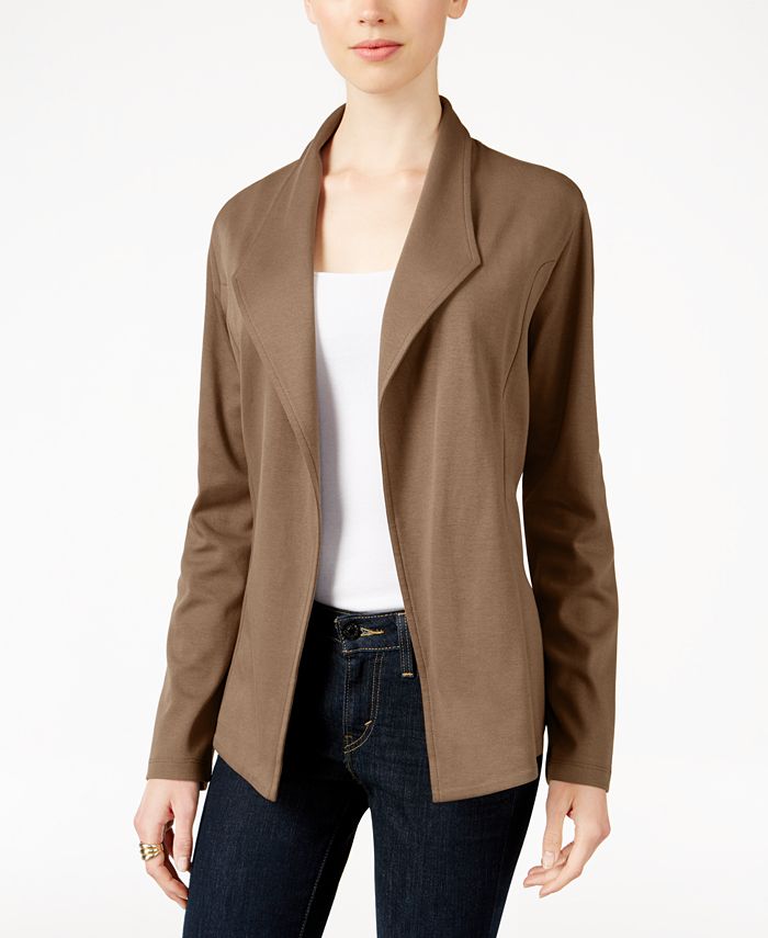 Style & Co Knit Blazer, Created for Macy's & Reviews Jackets