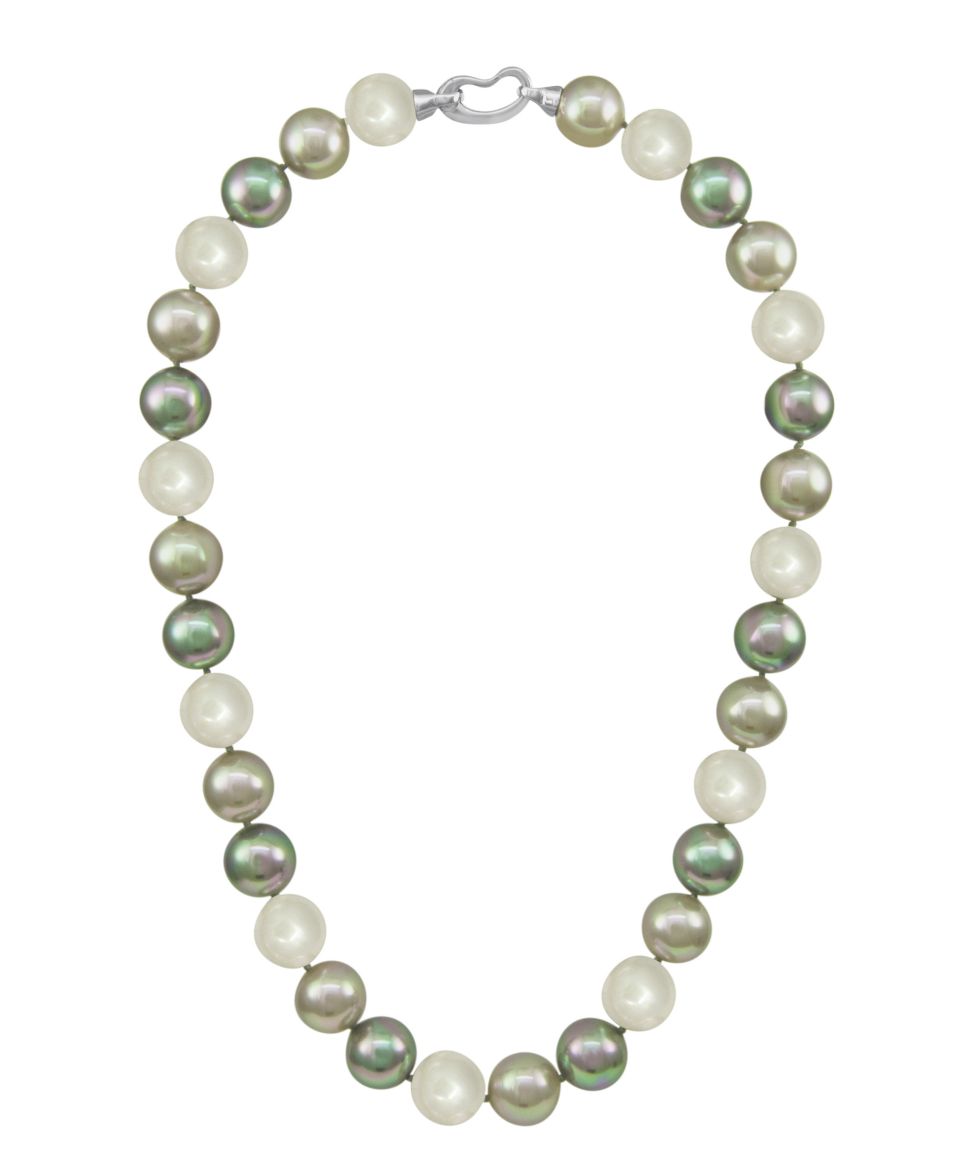 Majorica Pearl Necklace, Organic Man Made Pearl Endless Rope   Fashion