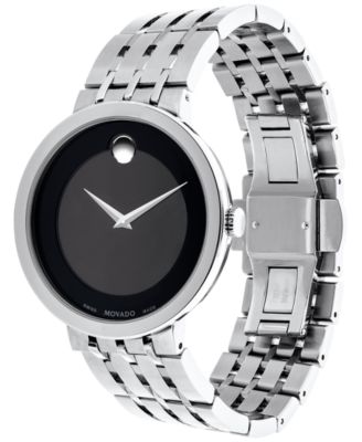 Movado Men's Swiss Esperanza Stainless Steel Bracelet Watch 39mm ...