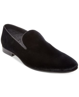 black velvet shoes