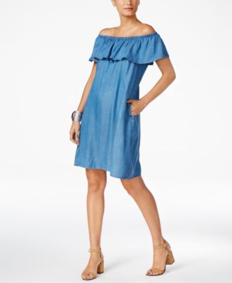 denim dress petite