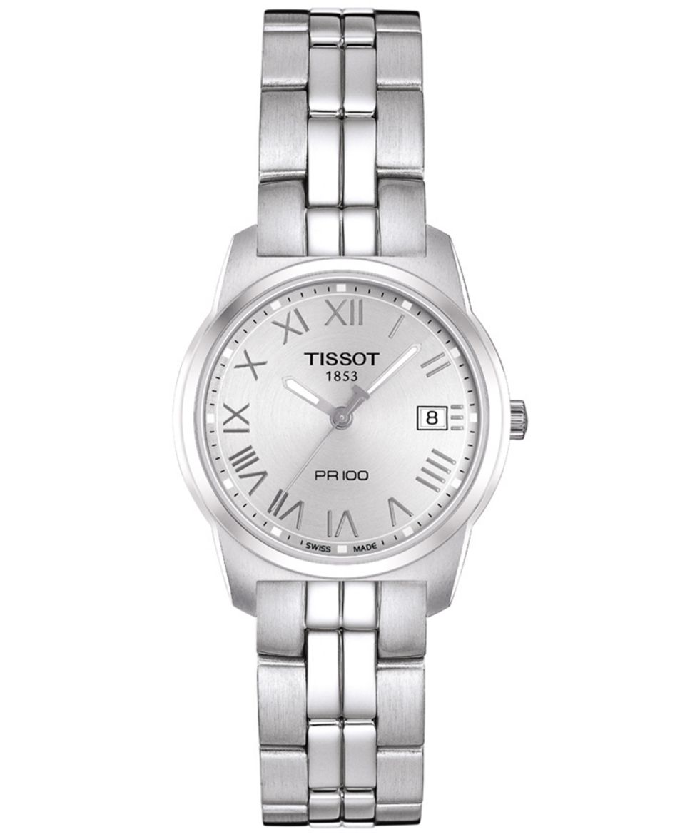 Tissot Watch, Womens Swiss PR 100 Stainless Steel Bracelet