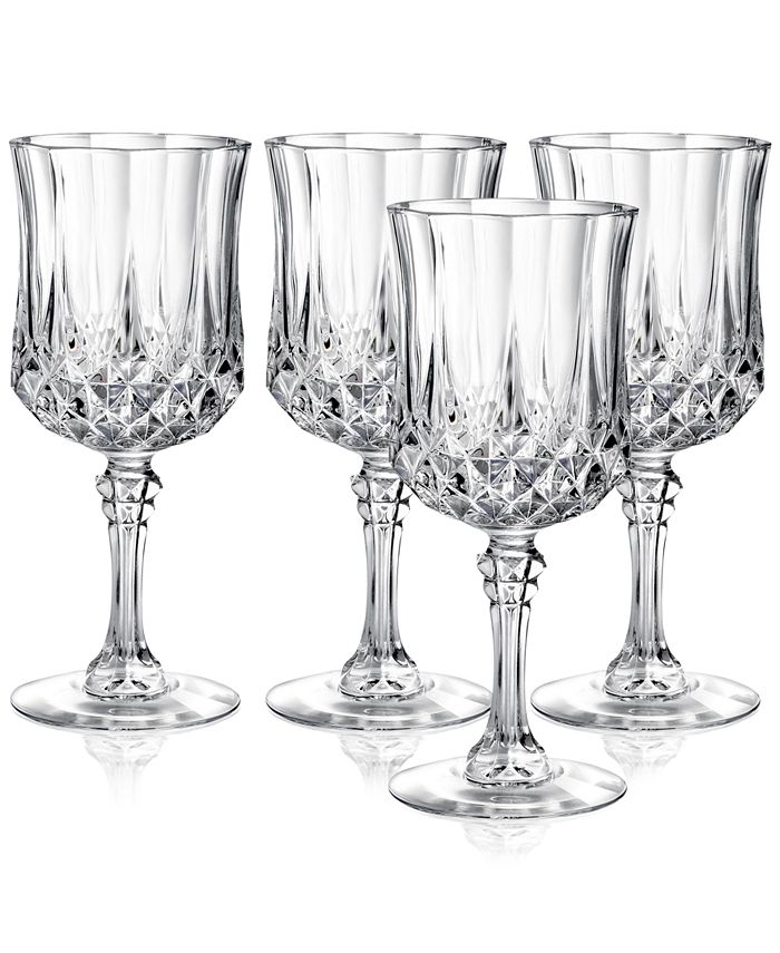 Longchamp Cristal D Arques Set Of 4 Goblets Reviews Glassware Drinkware Dining Macy S Free delivery and returns on ebay plus items for plus members. cristal d arques set of 4 goblets