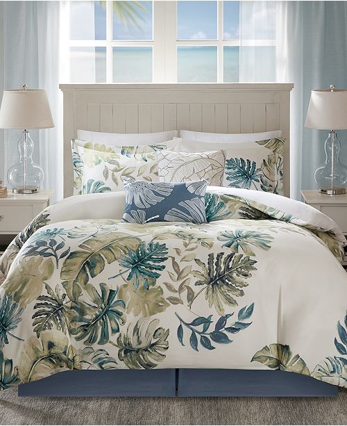 Harbor House Lorelei 6 Pc Palm Print King Comforter Set Reviews Comforters Fashion Bed Bath Macy S