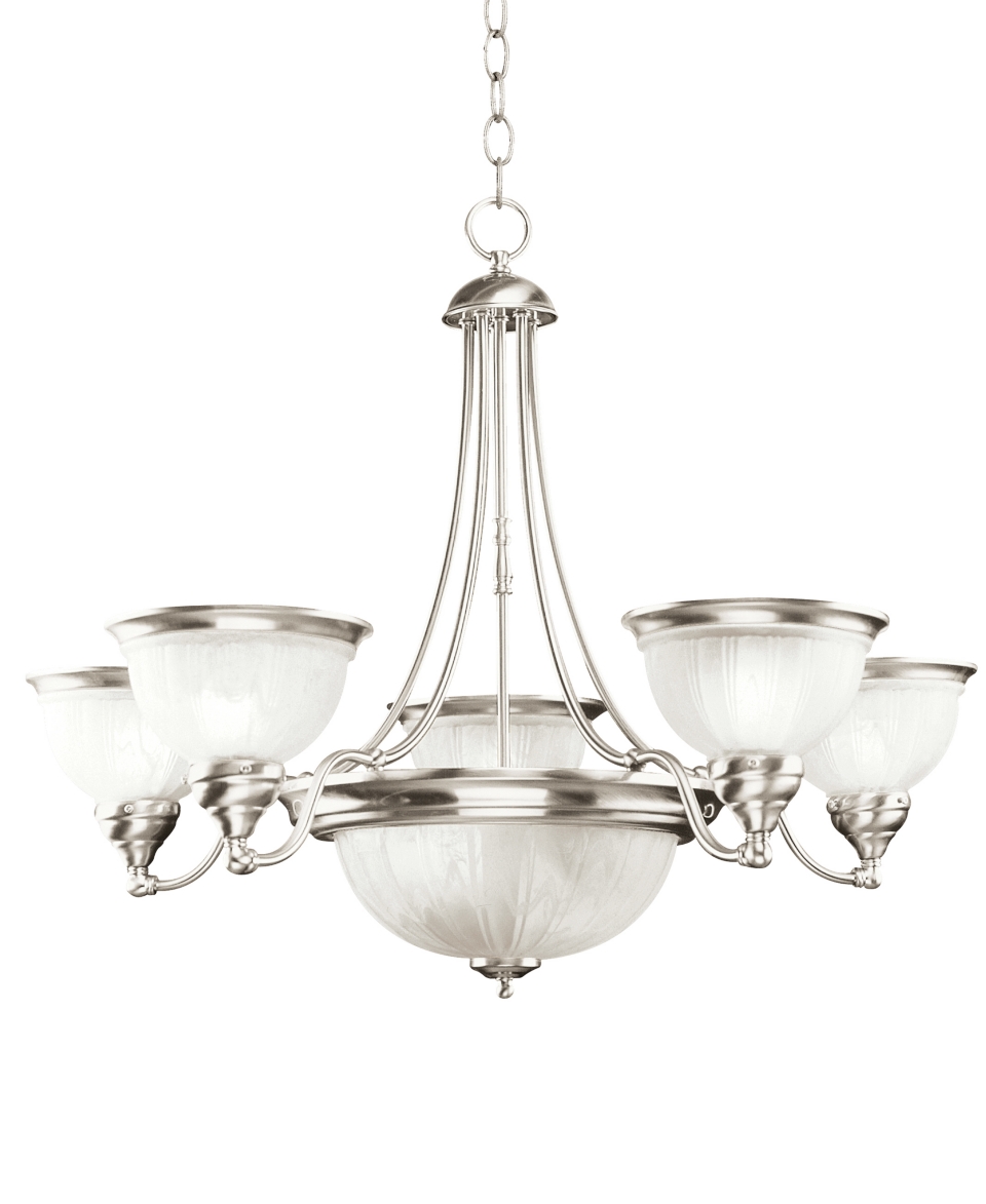 Pacific Coast Chandelier, 2 + 5 Light   Lighting & Lamps   for the