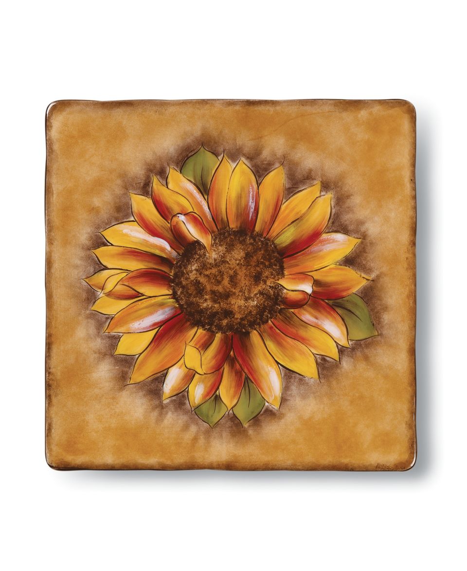 Clay Art Dinnerware, Tuscan Sunflower Collection   Casual Dinnerware