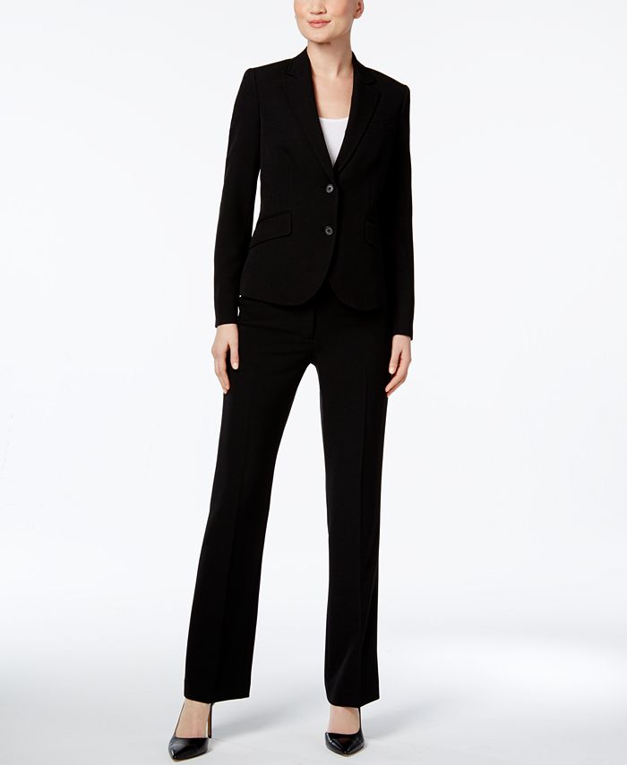 macy s petite dressy pant suits