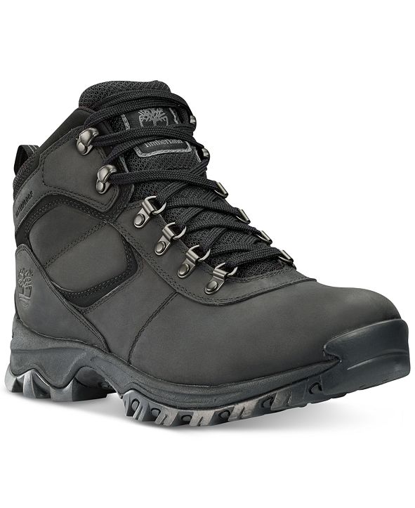 timberland men's mt maddsen lite mid waterproof hiking boots