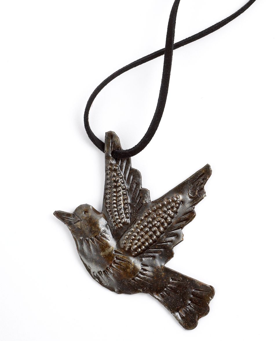 Heart of Haiti Jewelry Hanger, Birds in a Breadfruit Tree