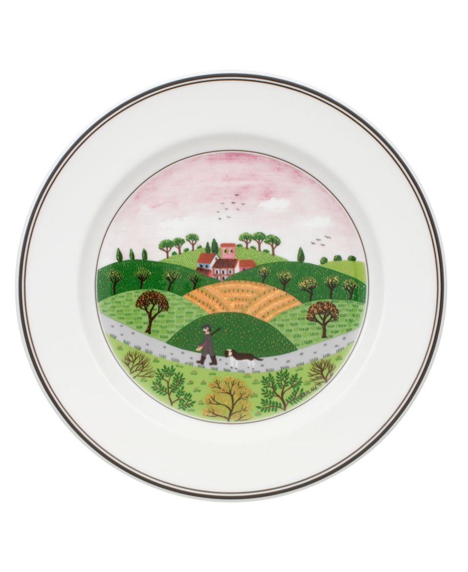 Villeroy & Boch Dinnerware, Design Naif Salad Plate By the Fireside