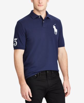 polo ralph lauren men's classic fit mesh polo shirt