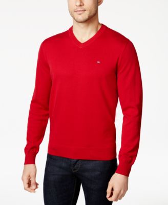 macys red sweaters