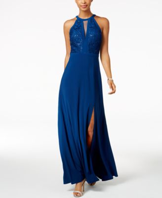 macys halter dress