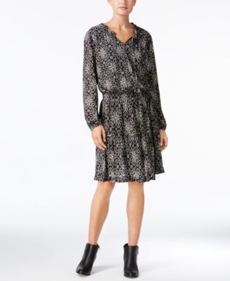 macys peasant dress