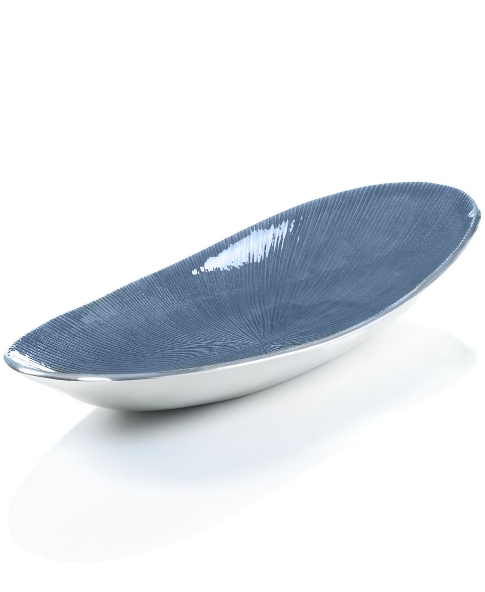 Simply Designz Serveware, Organic Parisian Blue Salad Bowl   Serveware