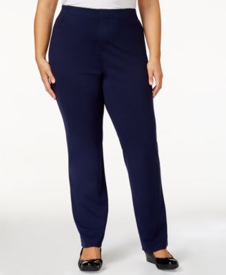 macys plus pants