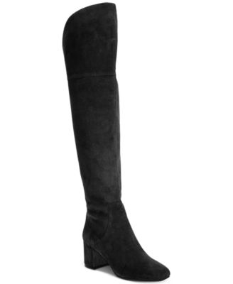 cole haan over the knee suede boots