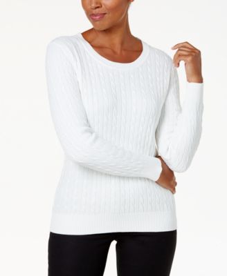 macys cotton sweaters