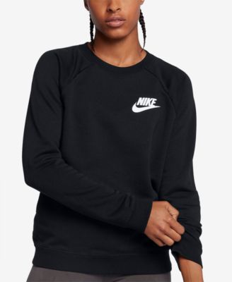 nike rally grey crew neck sweatshirt