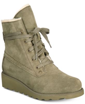 bearpaw olive green boots