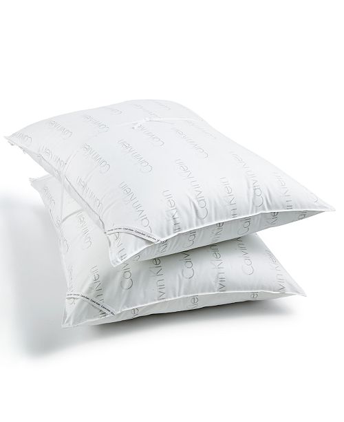 Calvin Klein Last Act Modern Logo 2 Pack Pillows Reviews Pillows Bed Bath Macy S