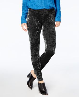 macys velvet leggings