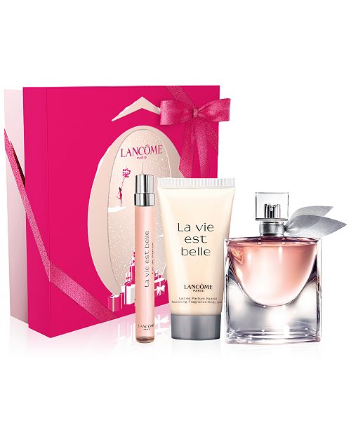 Lancome 3 Pc La Vie Est Belle Passions Gift Set Reviews Beauty Gift Sets Beauty Macy S