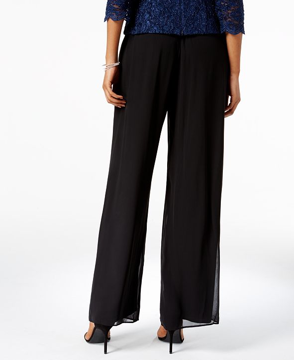 Alex Evenings Petite Chiffon Palazzo Pants & Reviews - Dresses - Petites - Macy's